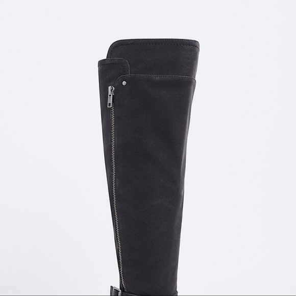 NIB Knee High Boots Wide Width Faux Suede - Picture 9 of 11